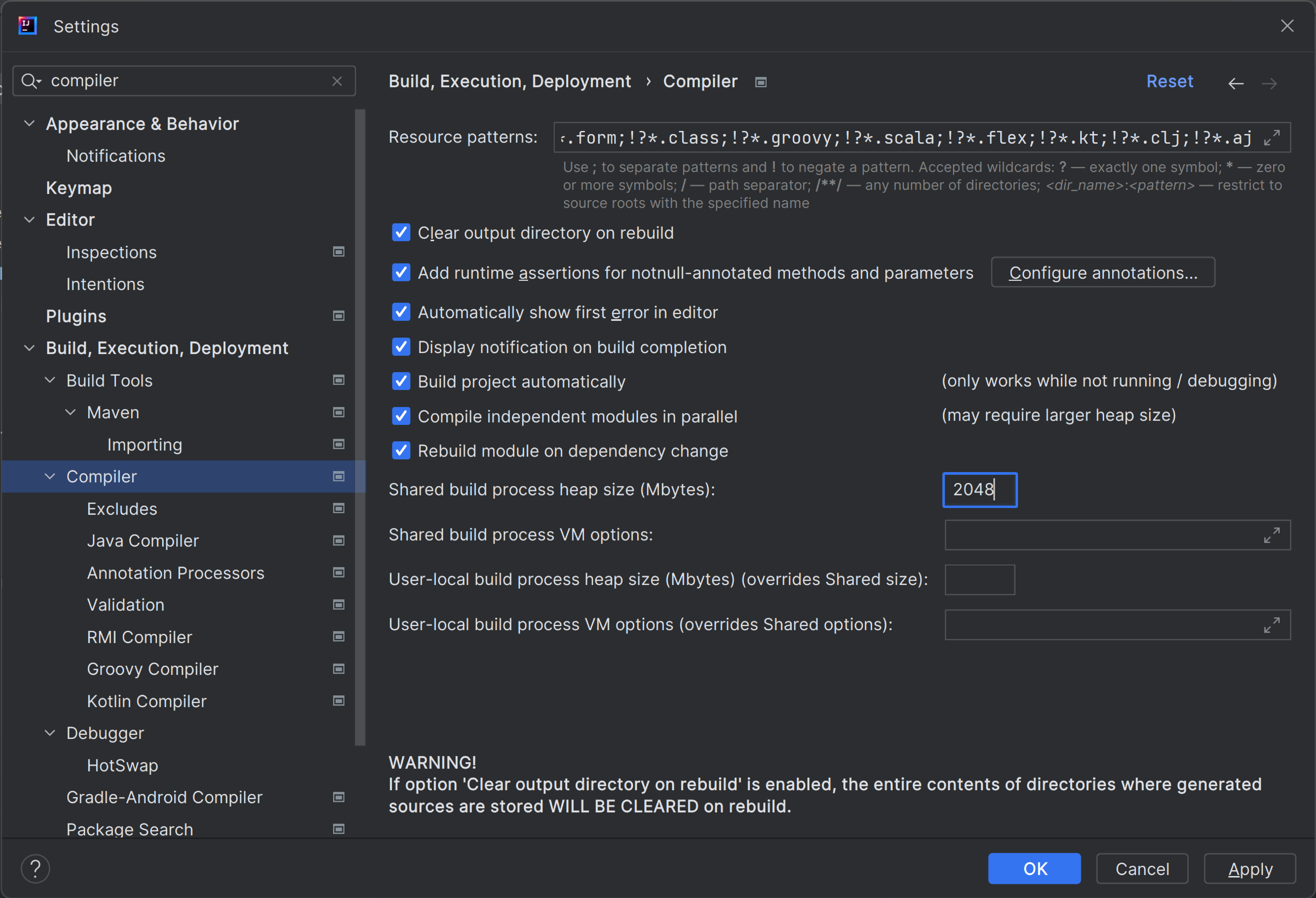 010 build automatically