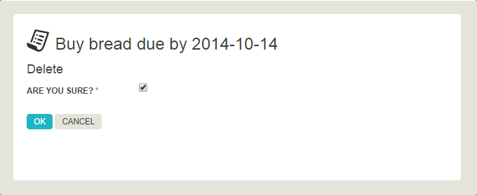 are you sure happy case