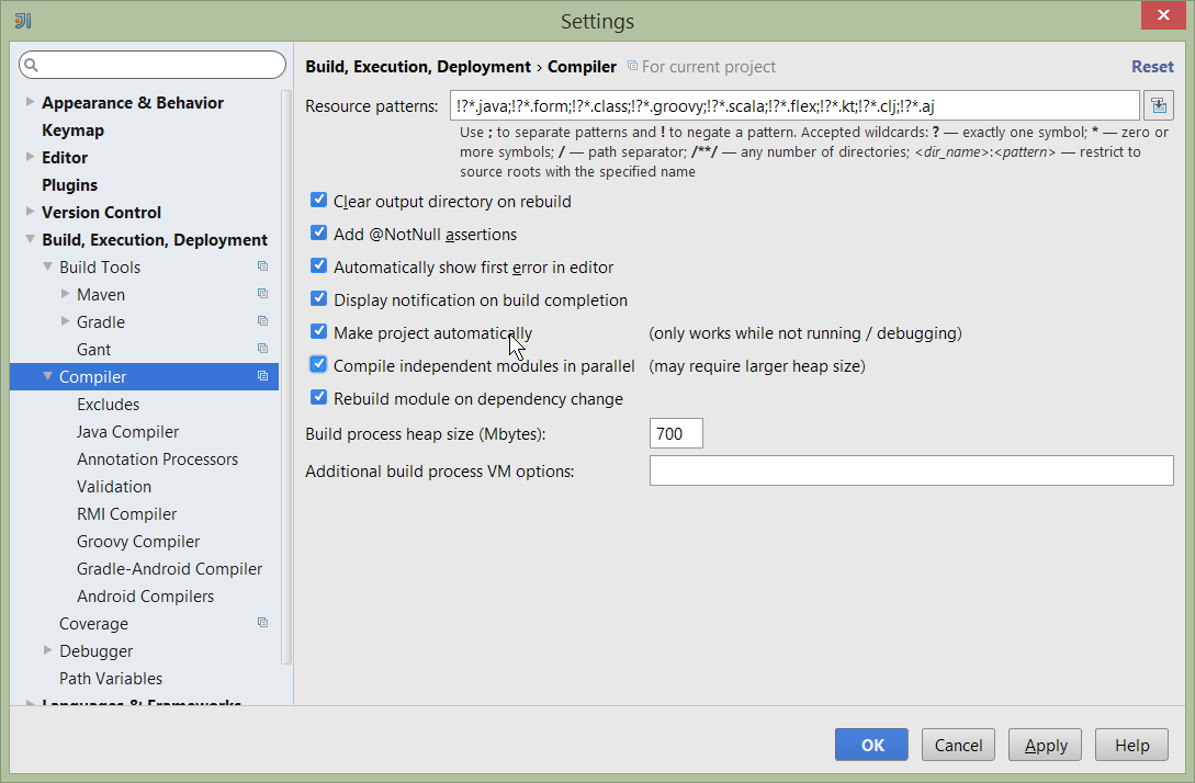 010 build automatically