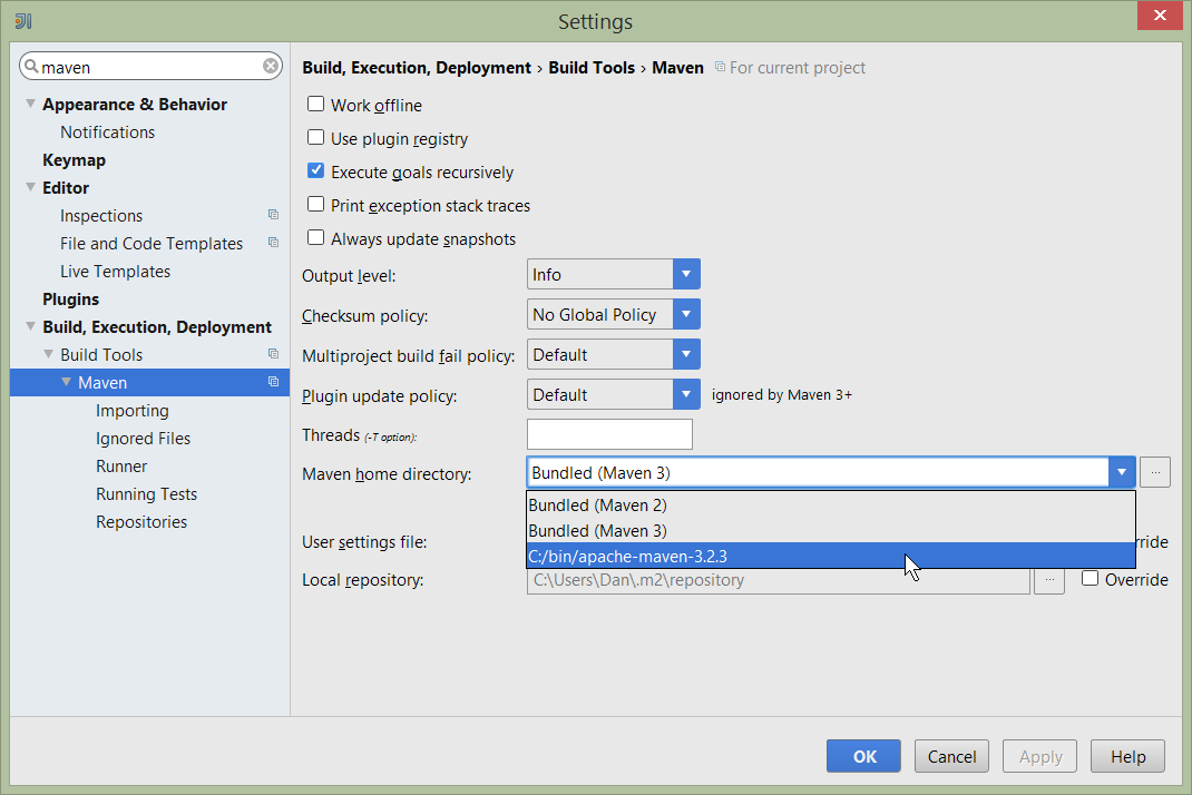 010 maven installation
